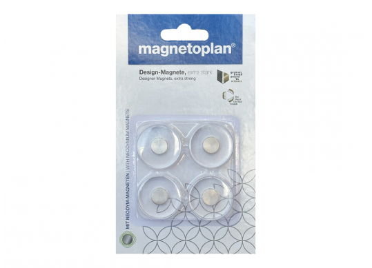 Magnet acril 30mm, 4buc. MAGNETOPLAN (GERMANY) 1680030