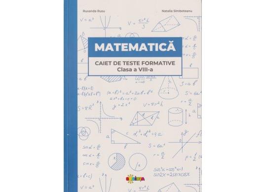Carte Matematica.Caiet de teste formative cl.8-a PD2204