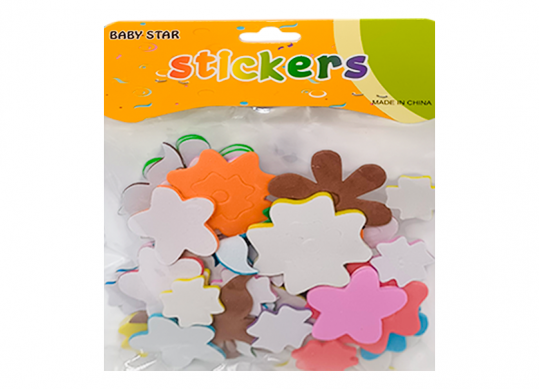 Accesorii Craft hirtie gumate adez. Flori si fluturi 218942