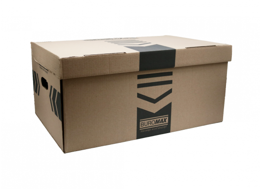 Cutie carton p/u arhivare 560*380*265 albastru/craft 3270-02