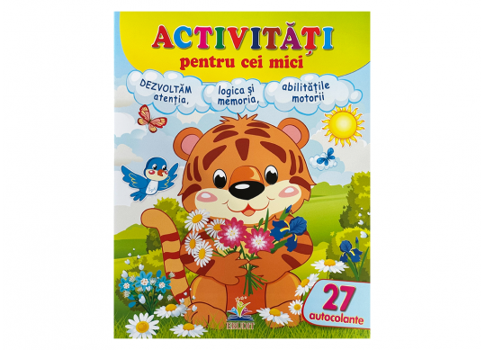 Carte Activitati p/u cei mici Tigru+autocolante CN667248