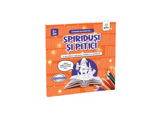 Carte Creaza povesti cu... Spiridusi si pitici 5+ani CD7530