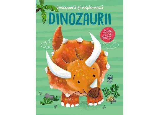 Carte Descopera si exploreaza. Dinozaurii CD8204
