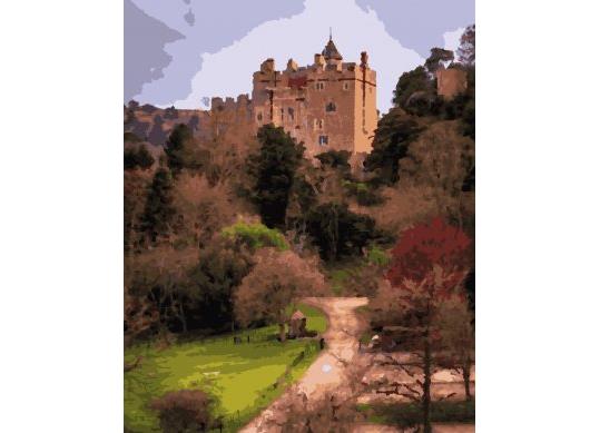 Tablou (40*50/cifre) Castel vechi PN7533