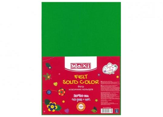 Fetru 20x30cm 180 gr/m2 Verde MX61622-04