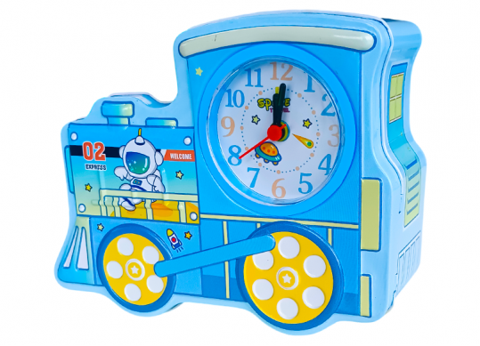 Pusculita metal tren cu ceas (ML24-7) S-91-02