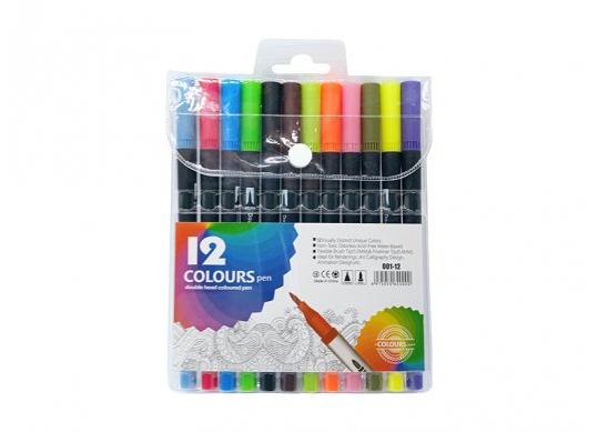 Liner fine+Brush 12 culori ML50-8(0.4mm-1-2mm) 001-12