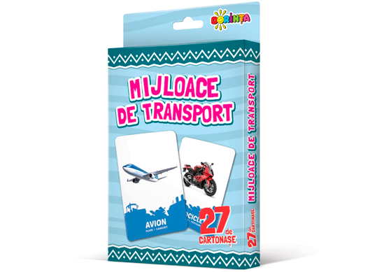 Carte Mijloace de transport (27 cart.) PD0941