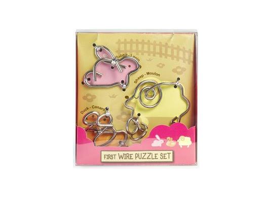 Joc Eureca First Wire Puzzles Set 473350/351/352/353