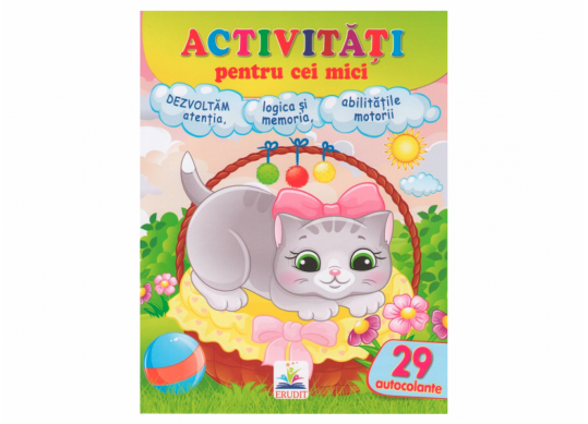 Carte Activitati p/u cei mici Pisica CN357511