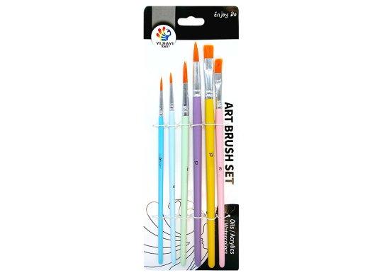 Pensule set 6 buc mix ML2-13 /34-8 miner color 212360