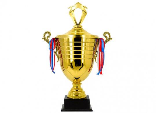 Cupa cu capac+medalie(ML26-26)(suport negru) 83cm 232603