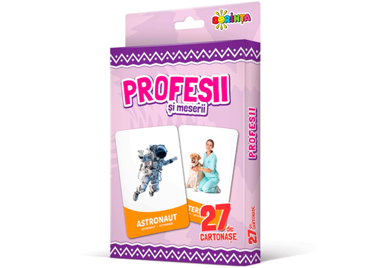 Carte Profesii si meserii (27 cart.) PD0989