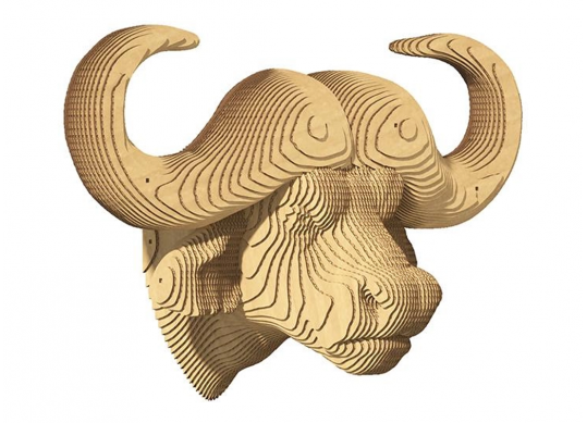 Cartonic 3D Puzzle Buffalo, 41.7x31,0x10cm 133662