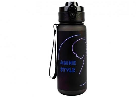 Sticla de apa 500 ml (plastic) neagra MX61338