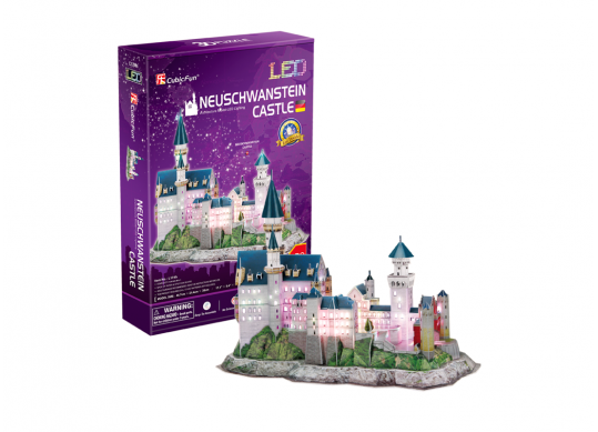 Puzzle 3D Castelul Neuschwanstein” cu iluminare LED L174h