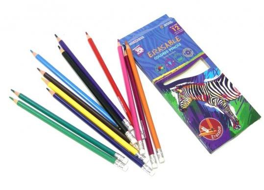 Creioane color CoolForSchool 12cul ERASABLE CF15181