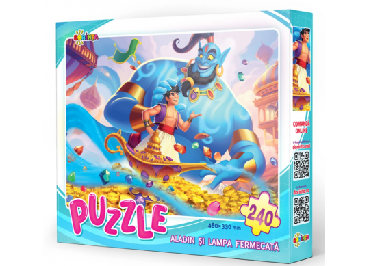 Puzzle 240 buc Aladin si lampa fermecata PD1801