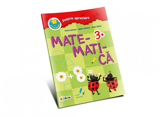 Carte Matematica 3+ cu stickere PD0001