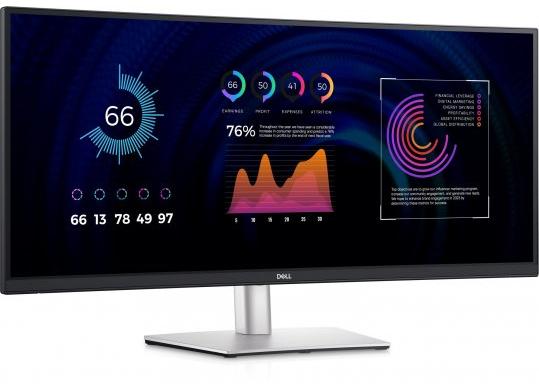 34.1 DELL IPS LED P3424WE Curved Black (5ms, 21:9, 1000:1, 300cd,  3440 x 1440, 178°/178°,  HDMI, D 714551221