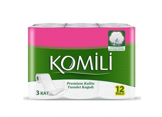 Servetele de bucatarie Komili 12role,3pliuri 07639-09 CI01298