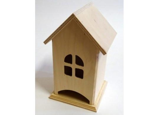 Casuta lemn ECO pentru ceai 10*10*18 C-079