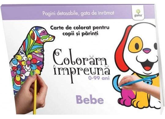 Carte Coloram impreuna. Bebe CD2153