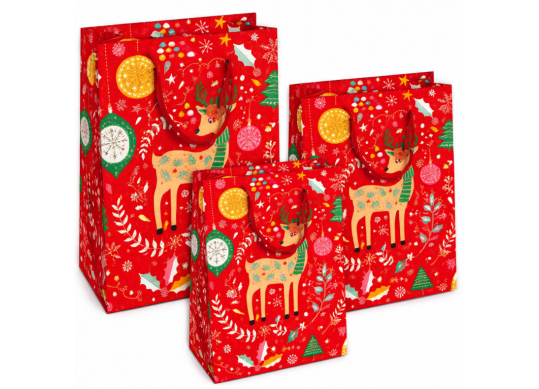 Punga hirtie laminata 18*11*23 SH57402