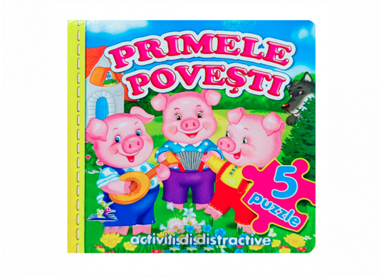 Carte primele povesti +5 puzzle CN666297