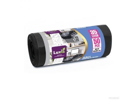Saci p/u gunoi 35l/50buc Luxia LUX-4020