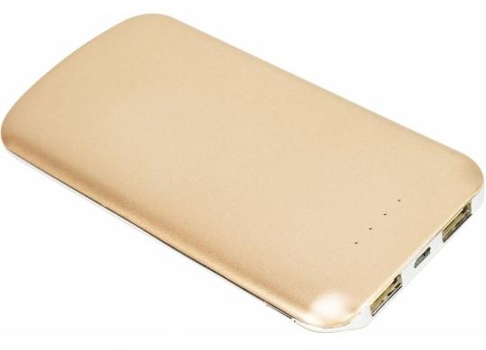 Power Bank Optima 4103, 5000 mAh. Auriu O74103