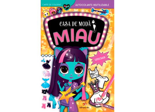 Carte Superstaruri Casa de moda Miau ARC6583