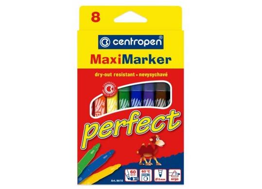 Carioci Centropen 08 culori Perfect (2.5mm/60zile) C8610 08