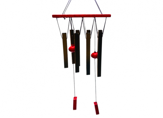 Suvenir Clopotei de vint 8 betisoare patrate 2410246