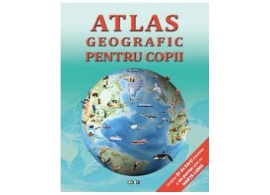 Carte Atlas geografic pentru copii CD7307
