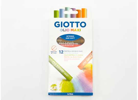 Pastel Uleios Giotto Olio Maxi 11mm/12b F293400