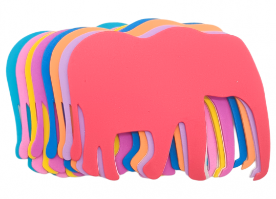 Accesorii Craft hirtie gumate adez.Mari-Elefant 220297