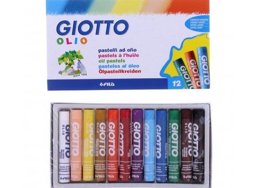 Pastel Uleios Giotto Olio Maxi 9mm ASS 12b F294000