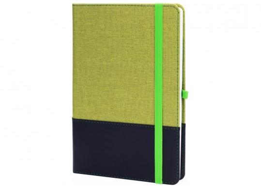 Agenda nedata cu elastic A5 128 foi COMBI-12cop.tare,piele) linii O20125-12