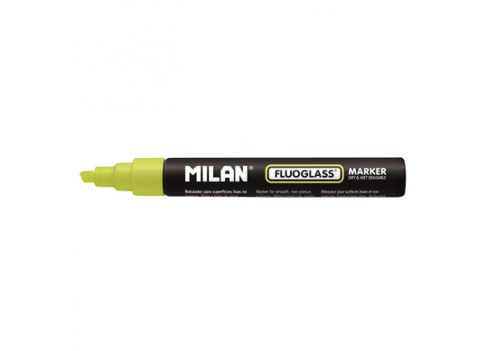 Marker Fluoglass Milan galben 2-4mm blister BWM10386