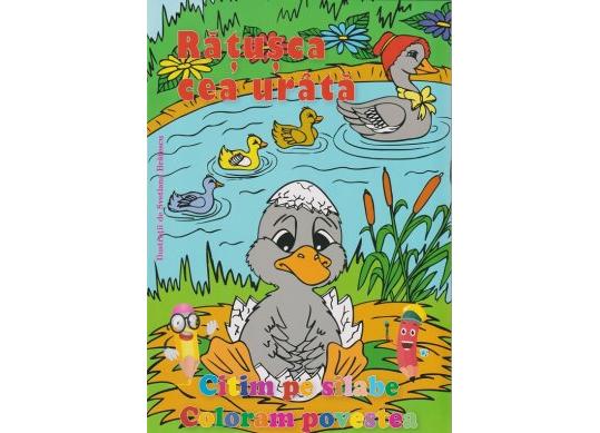 Carte Citim si coloram Ratusca cea urita PL4838
