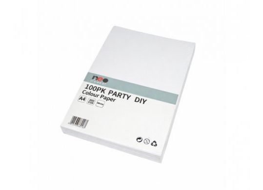 Hirtie A4 300gr NEO-Line 100foi Alba,70954 660183