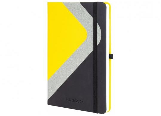 Agenda nedata cu elastic A5 128 foi COMBI-1(cop.tare,piele) linii O20125-01