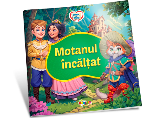 Carte Citesc cu drag.Motanul incaltat PD1627