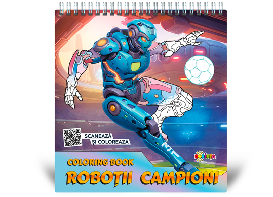 Carte Antistress Robotii campioni PD1887