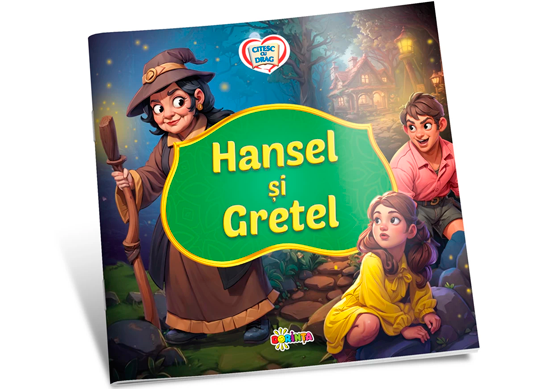 Carte Citesc cu drag.Hansel si Gretel PD1597