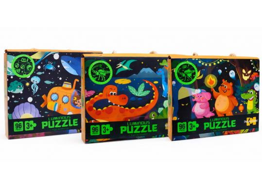 Puzzle 96 buc 50x34cm ML4-13 Fosforescent 88748