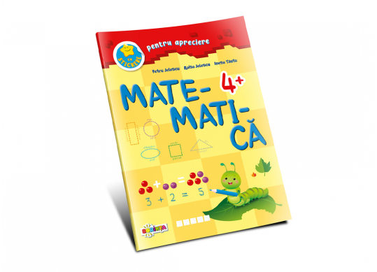 Carte Matematica 4+ cu stickere PD0018