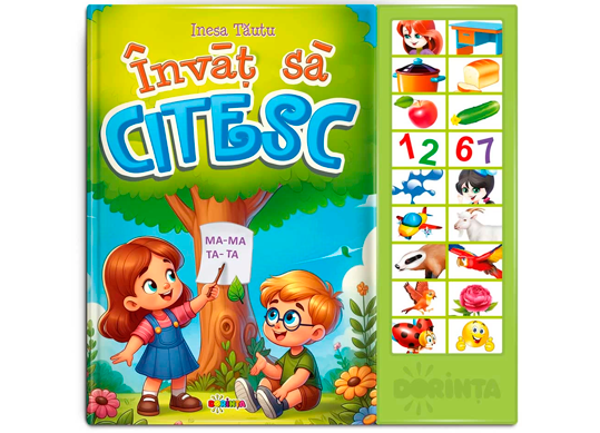 Carte cu sunete A4 Invat sa citesc(P.D.) PD0699