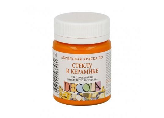 Acril sticla&ceramica Decola 50ml Galben inchis 4028221